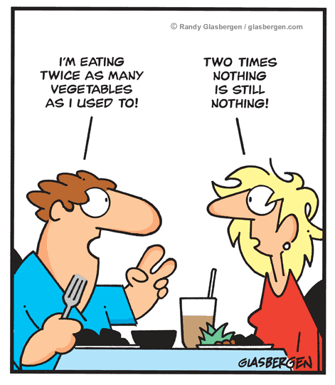 Healthy Diet Cartoon | lol-rofl.com