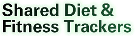 Shared Diet & Fitness Trackers