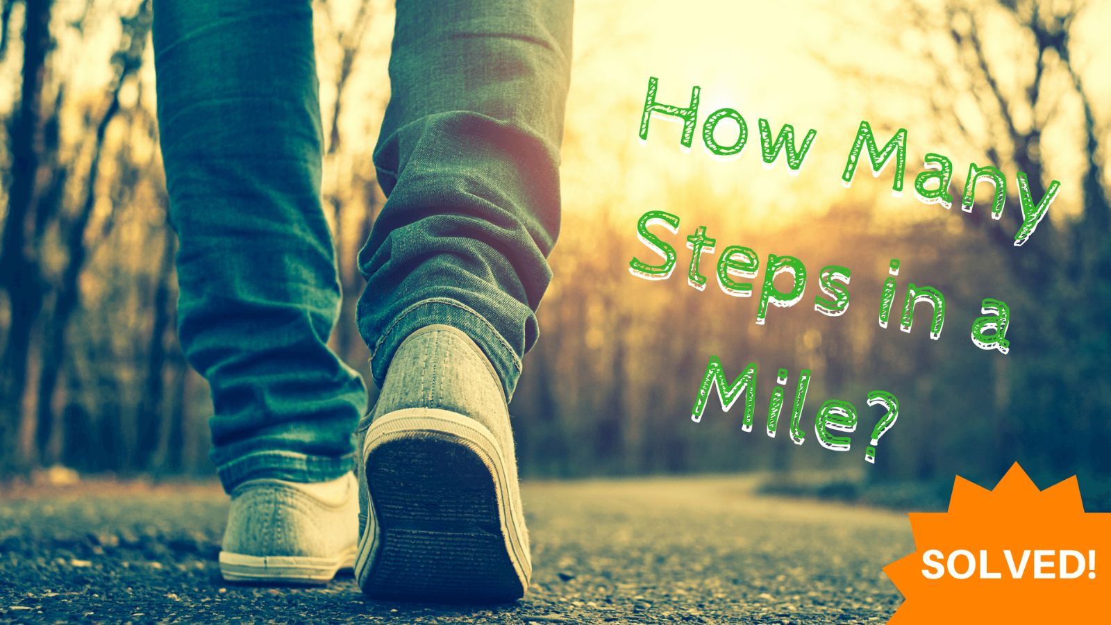 Steps To Miles Conversion Chart Approximate