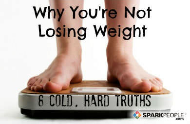 Reasons Why You're Not Losing Weight | SparkPeople