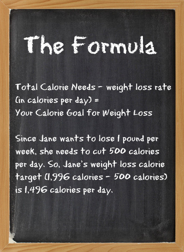 How many calories do you need to take in to maintain your weight?