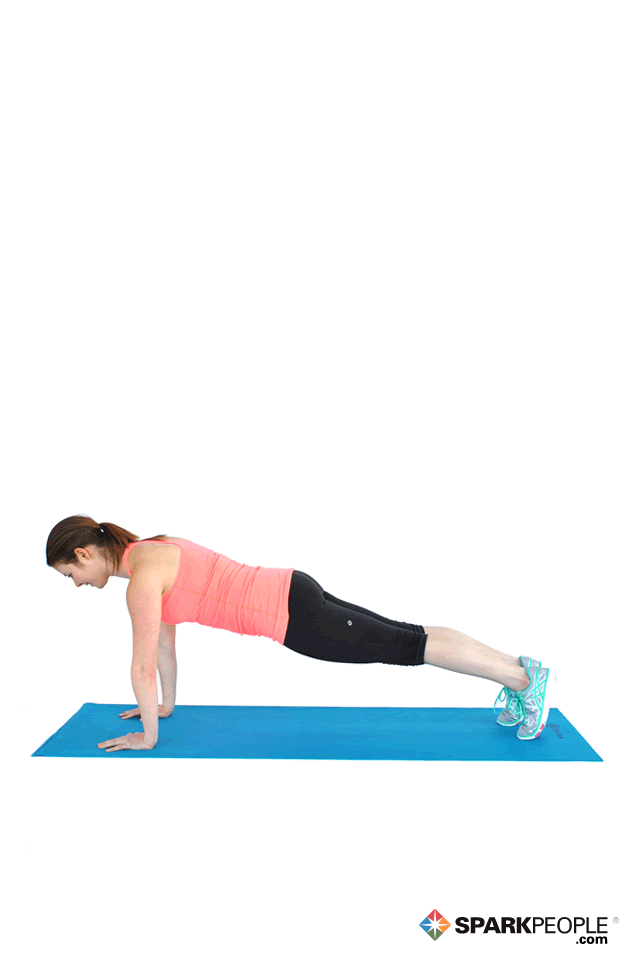 Plank Exercise Demonstration | SparkPeople