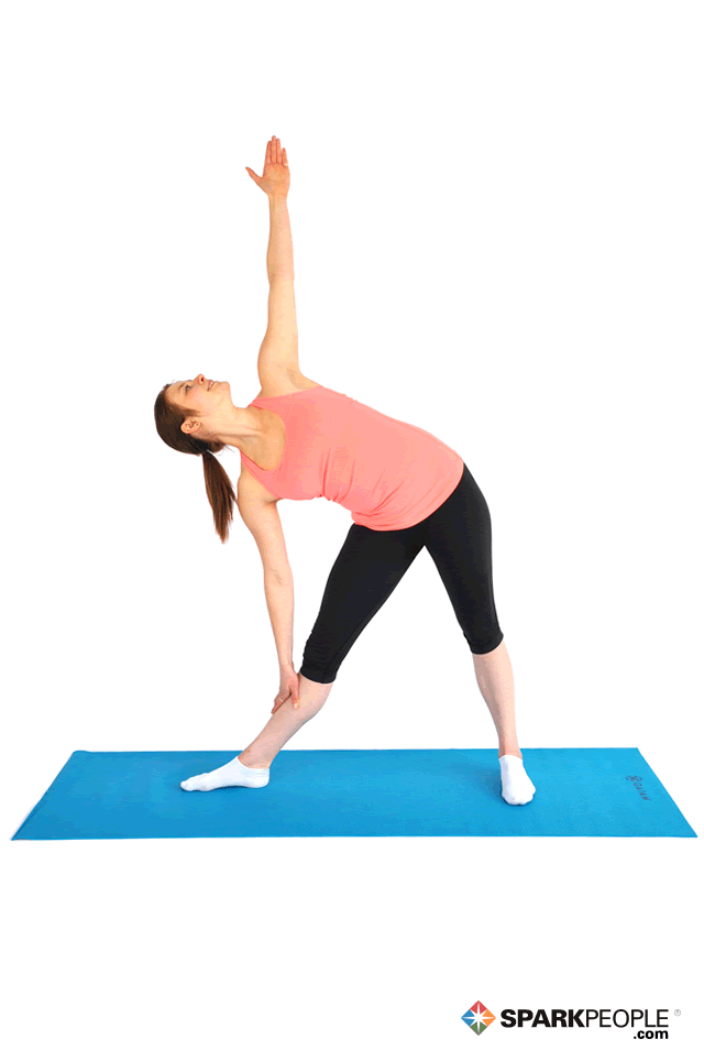 Triangle Pose Exercise