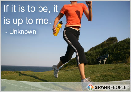 Motivational Quote - If it is to be, it is up to me.