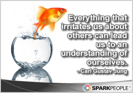 Motivational Quote - Everything that irritates us about others can lead us to an understanding of ourselves.