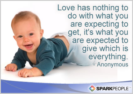Motivational Quote - Love has nothing to do with what you are expecting to get, it's what you are expected to give -- which is everything.