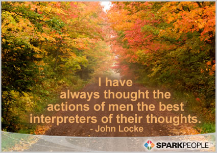 Motivational Quote - I have always thought the actions of men the best interpreters of their thoughts.