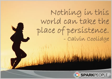Motivational Quote - Nothing in this world can take the place of persistence.
