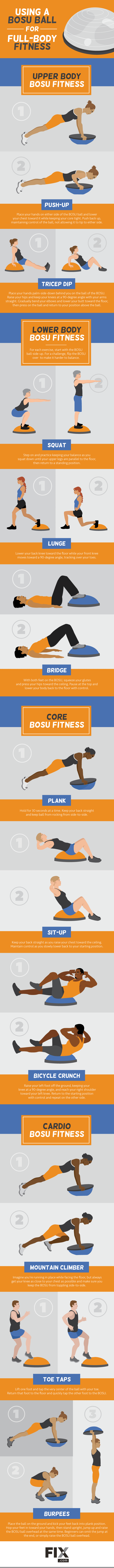 half yoga ball abs