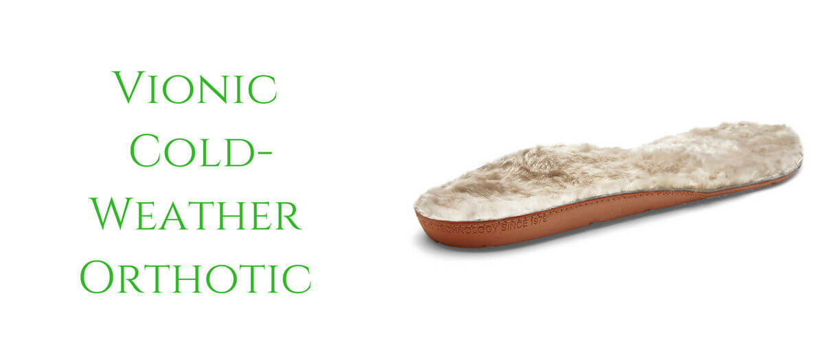 vionic cold weather relief orthotic