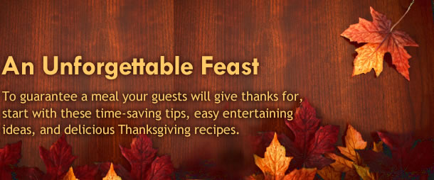Table setting idea for casual thanksgiving
