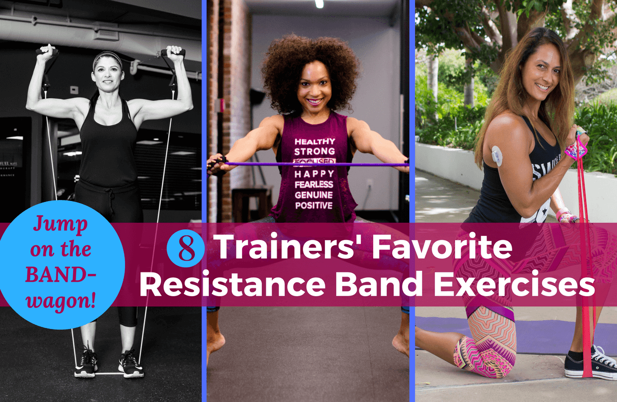 8 Trainers Share Their Favorite Resistance Band Exercises